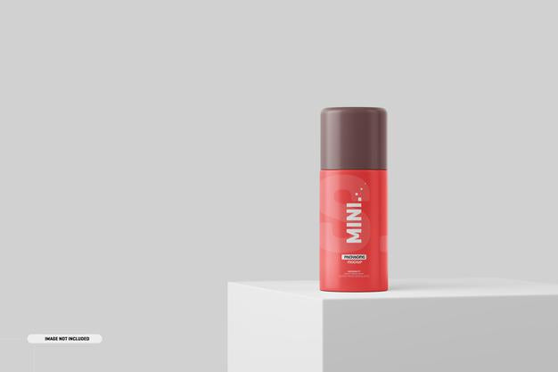 Free Cosmetics Bottle Mockup Psd