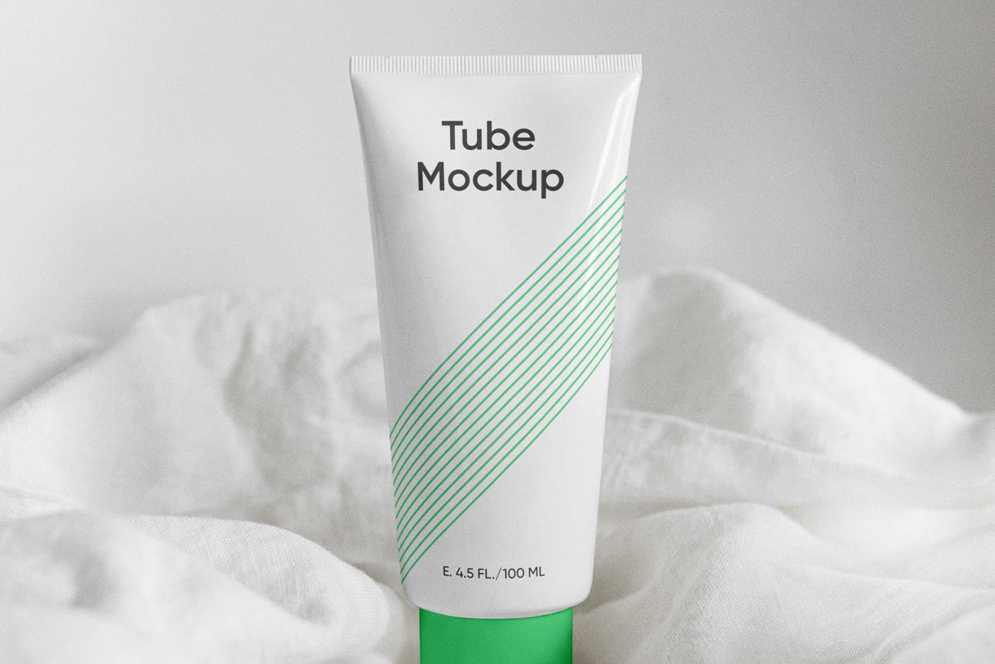 Free Cosmetics Tube Psd Mockup