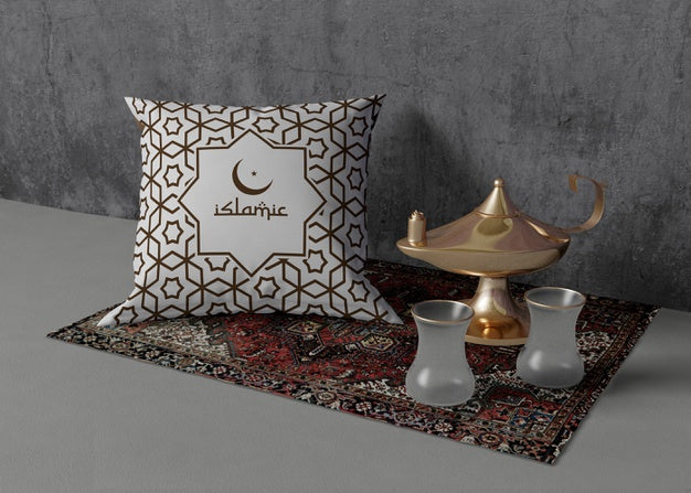 Free Creative Composition Of Different Ramadan Elements Psd