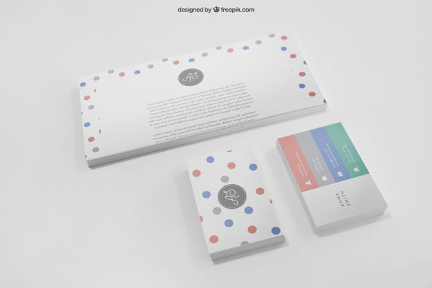 Free Creative Stationery Mockup Psd