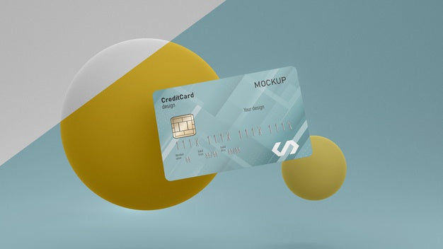 Free Credit Card Mockup Psd