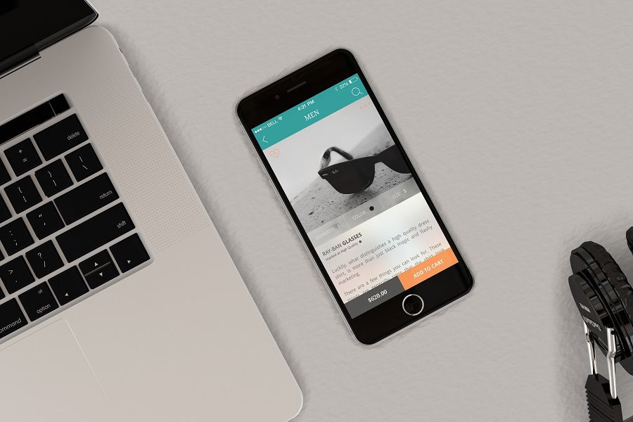 Free Responsive Website Mock-Up