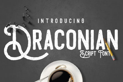 Free Draconian Vintage Script Demo
