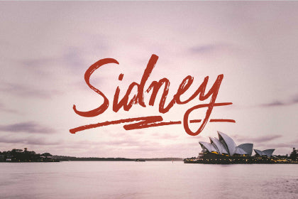 Free Sidney Handwriting Typeface