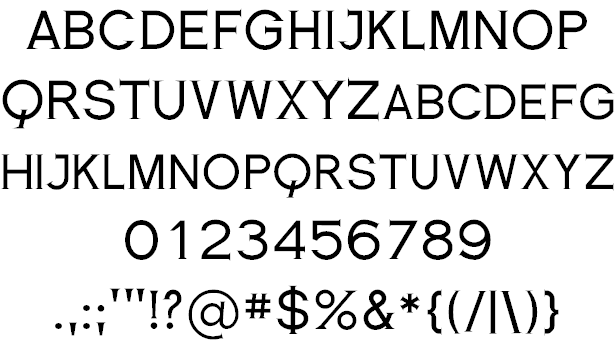 Free Romanesque Serif Font