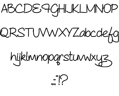 Free Bold As Cute As Font