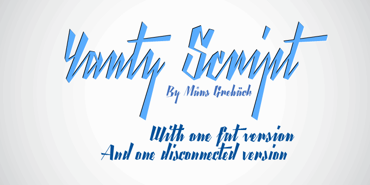 Free Yanty Script Font