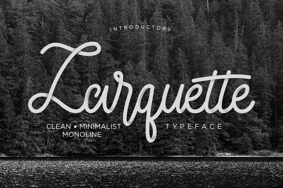 Free Larquette Typeface