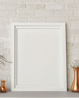 Free Decorated Photo Frame Mockup