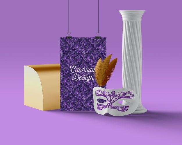 Free Decorations Prepared For Carnival Psd