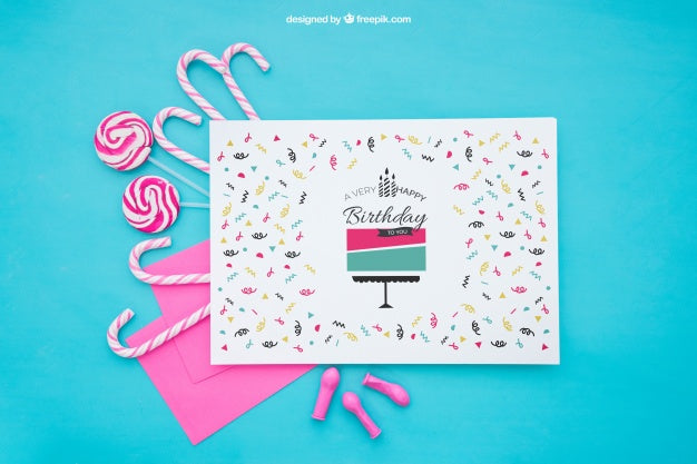Free Decorative Celebration Composition Psd