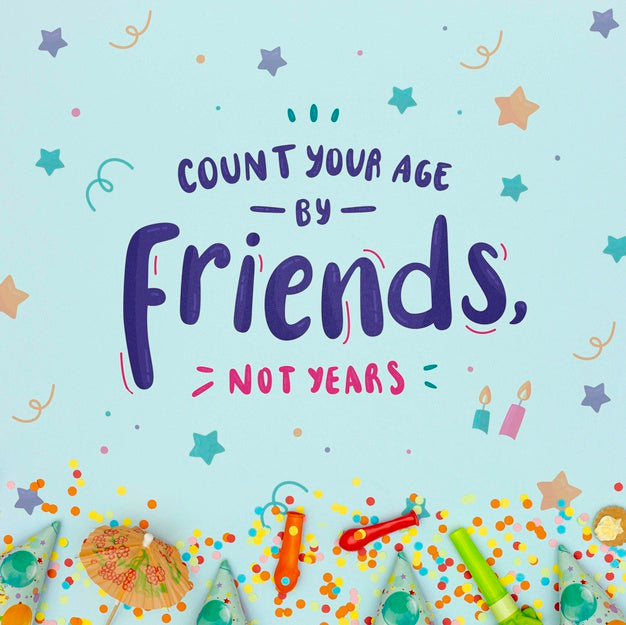 Free Decorative Concept With Positive Message Psd