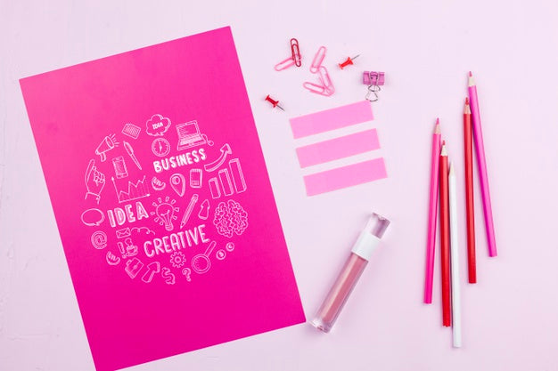 Free Desk Tool For Work At Office Psd