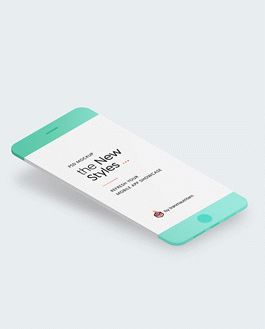 Free Download: New Minimalistic Phone Mockups