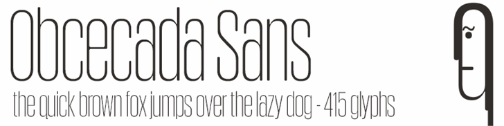 Free Obcecada Sans Font