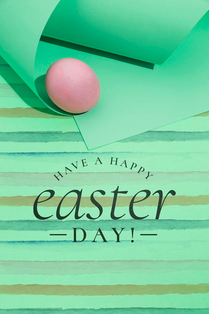 Free Easter Mockup With Copyspace For Text Or Logo Psd