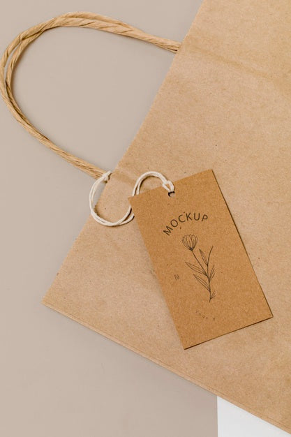 Free Eco-Friendly Packaging Bag Mock-Up Psd