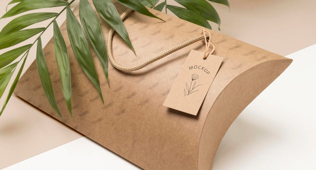 Free Eco-Friendly Packaging Bag Mock-Up Psd