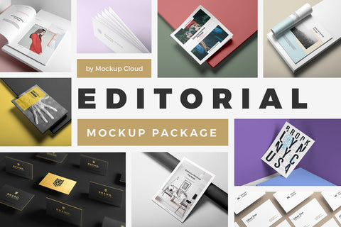 Free Editorial Mockup Demo