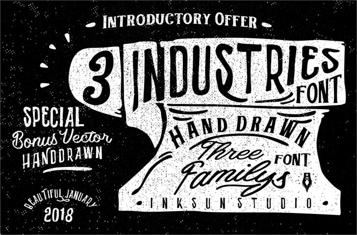 Free Industries - Hoe Font