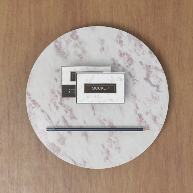 Free Elegant Branding Concept Mock-Up Psd