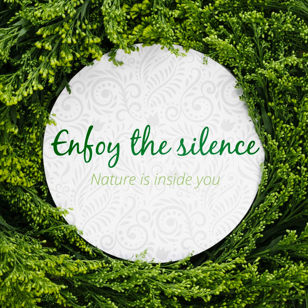 Free Enjoy The Silence Decoration Concept Psd