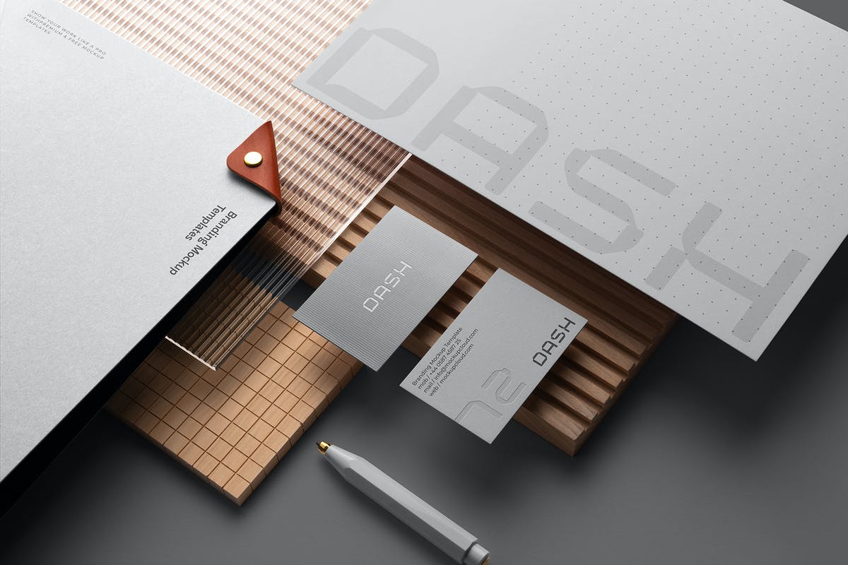 Free Envelope Dl Branding Mockup