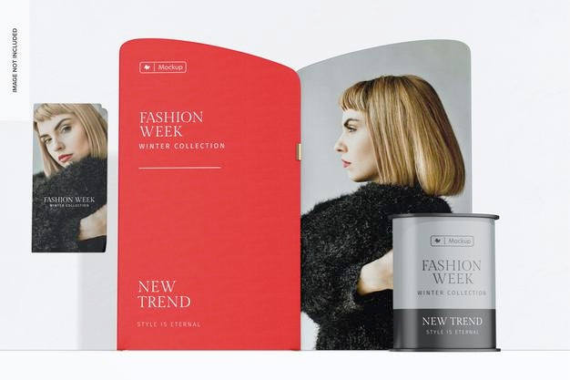 Free Fabric Display Backdrop Mockup Psd