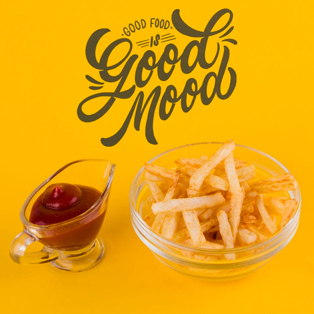 Free Fast Food Concept With Copyspace Psd