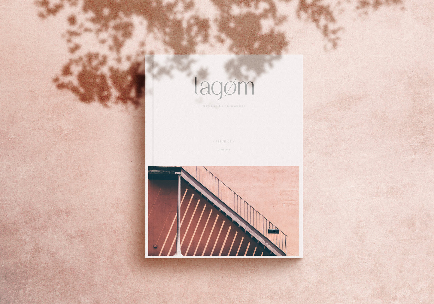 Free A4 Magazine PSD Mockup