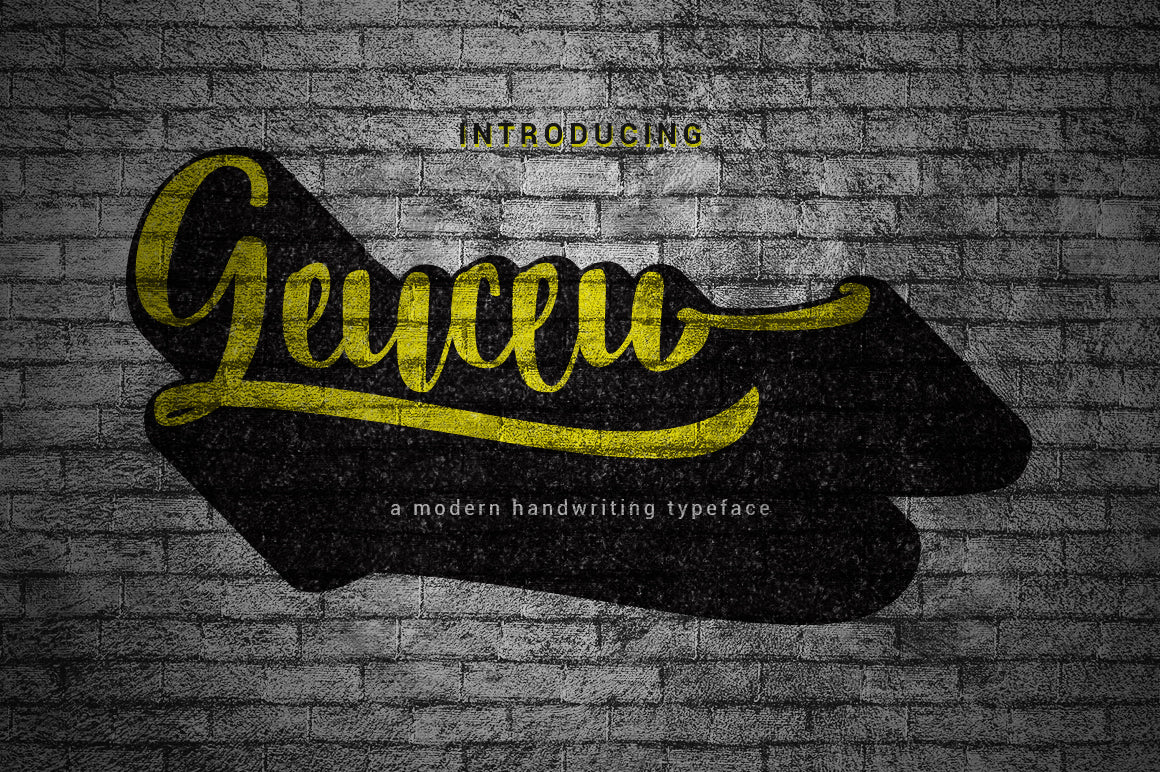 Free Geuceu Typeface