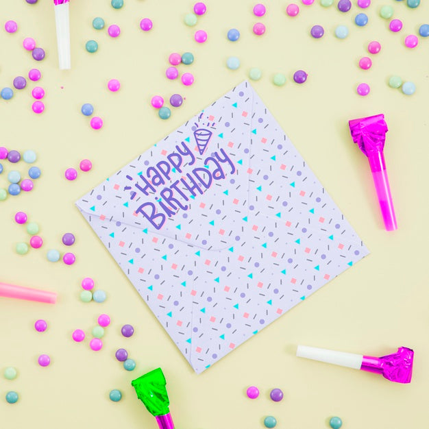 Free Festive Theme For Birthday Party Psd