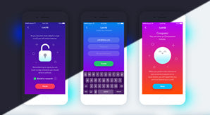 Free Flat Iphone 6 & 7 App Ui Design Screen Mockup Psd