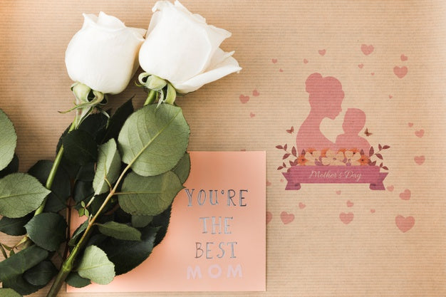 Free Flat Lay Copyspace Mockup For Easter Psd