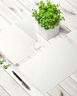 Free Floral Stationery Branding – 2 Psd Mockups