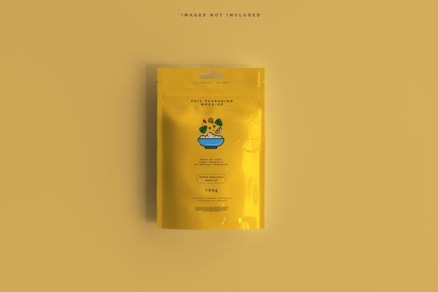 Free Foil Packaging Mockup Psd