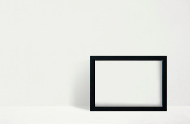 Free Frame Against Wall Psd
