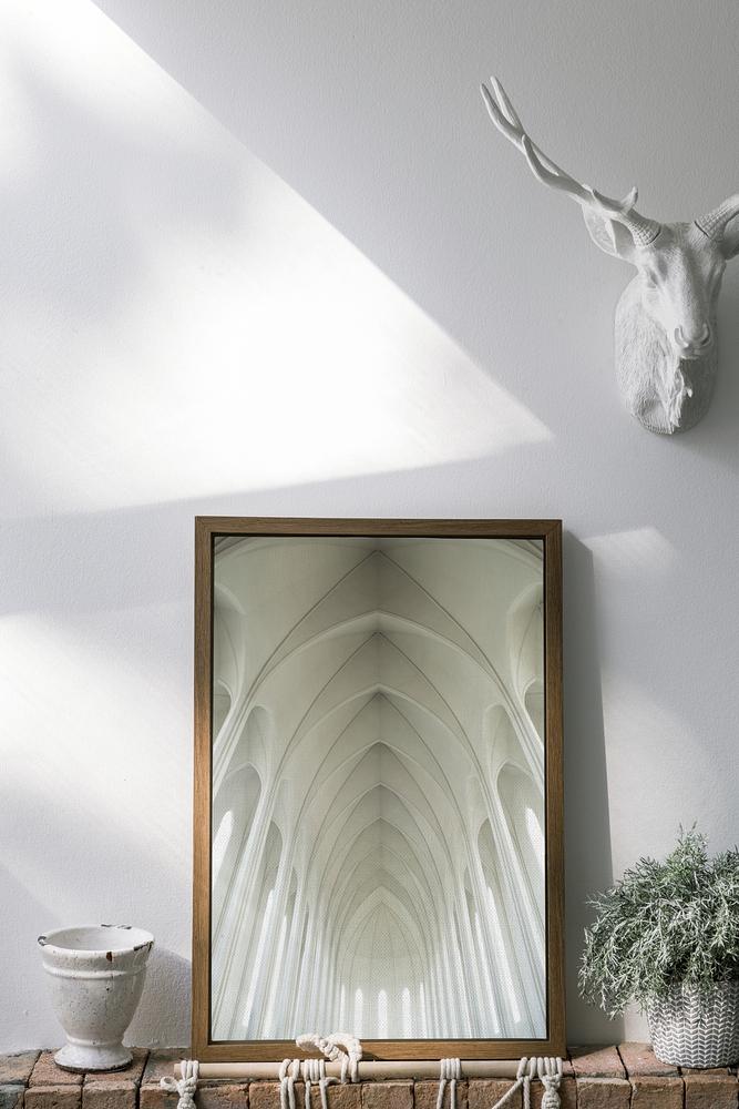 Free Frame Mockup, Editable Design Psd