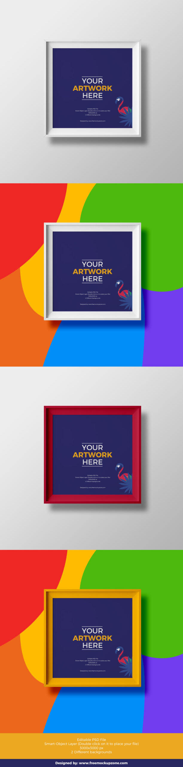 Free Frame Mockup For Design & Branding
