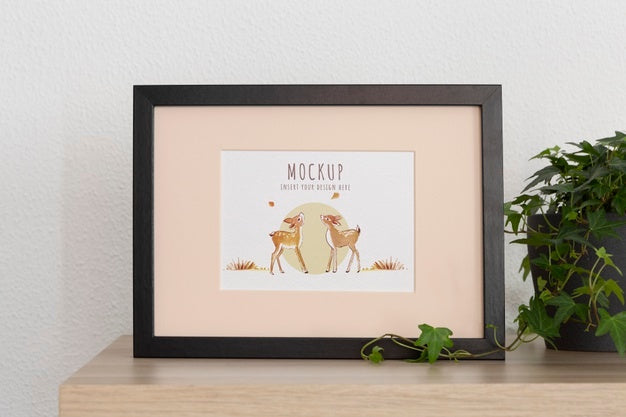 Free Frames With Ornamental Elements Mockup Psd