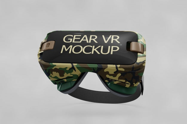 Free Gear Vr Mockup Psd