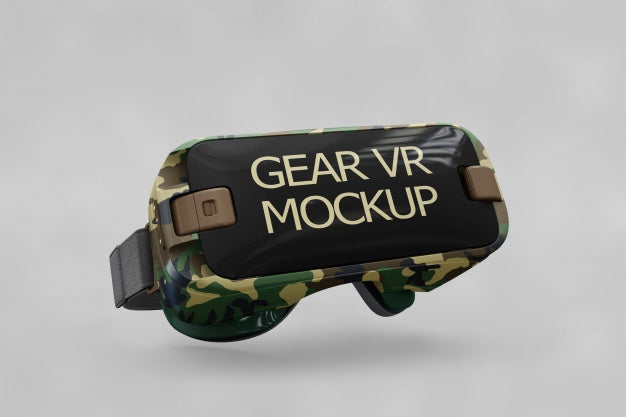 Free Gear Vr Mockup Psd