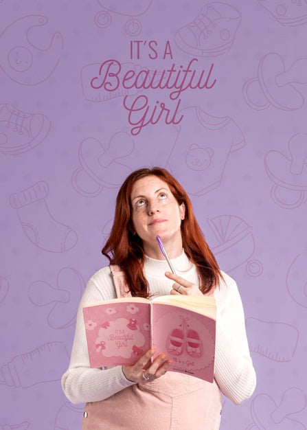 Free Happy Pregnant Mother Concept Psd