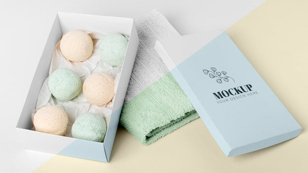 Free High Angle Bath Bombs In Box Psd