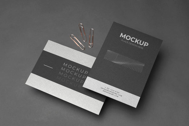 Free High Angle Corporation Stationery Mock-Up Assortment Psd
