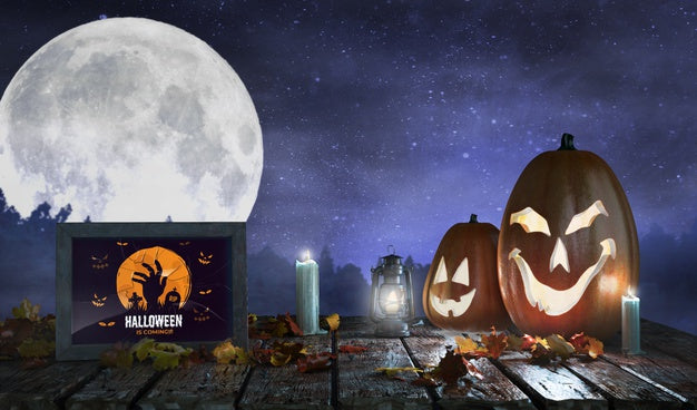 Free Horror Movie Poster Mock-Up Psd