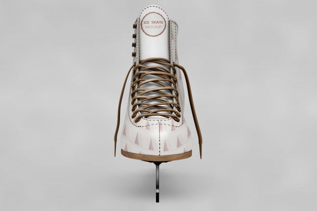 Free Ice Skates Shoes Mockup Psd