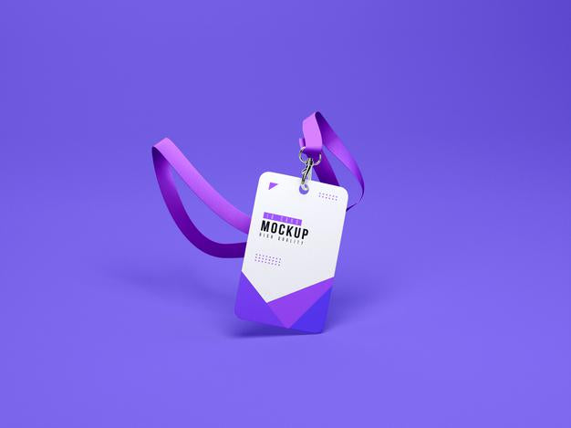 Free Id Cards Holder Mockup Psd