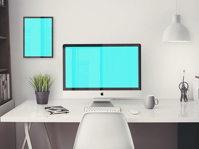Free Imac 5K Retina Mockup