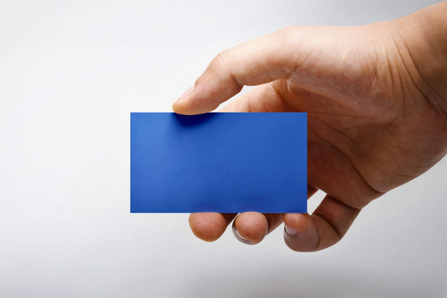 Free Inhand Business Card Mockup Psd